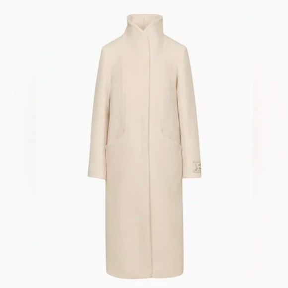 Aritzia The Cocoon Coat in Bone - Picture 4 of 8
